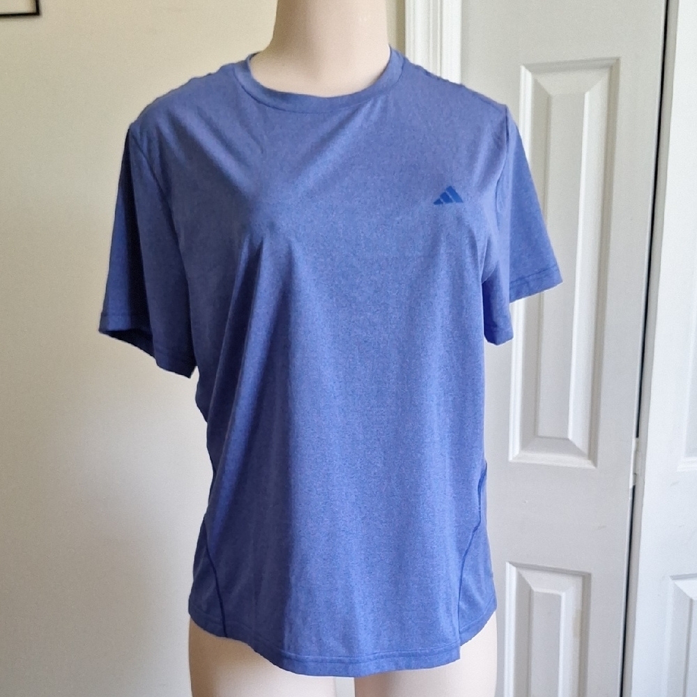 3/$20 Adidas Women's Lilac Workout T-Shirt Size L